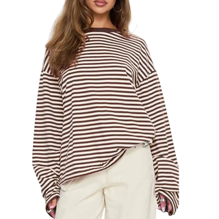 TRACY™ - Versatile Striped Long-Sleeve Shirt