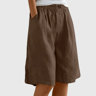 MILEY™ | Elegant Cotton-Linen Shorts