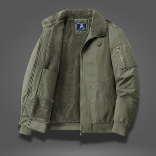 Graham | Fleece Bomber Jacket
