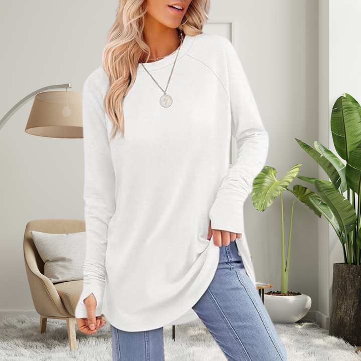 STELLAN™ - Casual Long-Sleeve Thumb Hole Top
