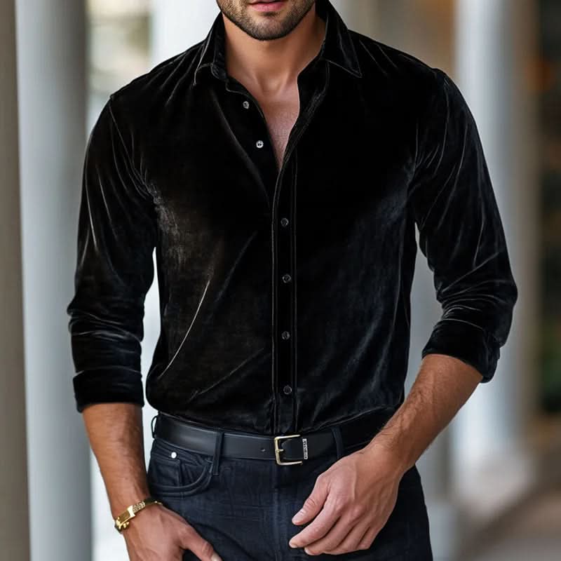 Oscar | Velvet Shirt