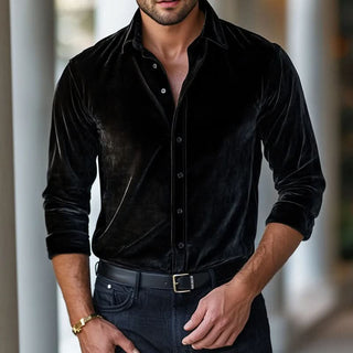 Oscar | Velvet Shirt