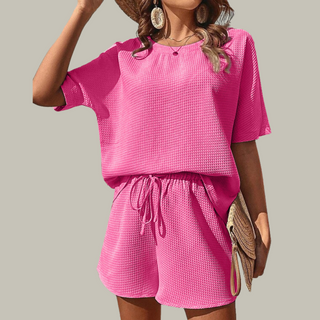 NIEVES™ - Casual Plus Size Summer Lounge Set