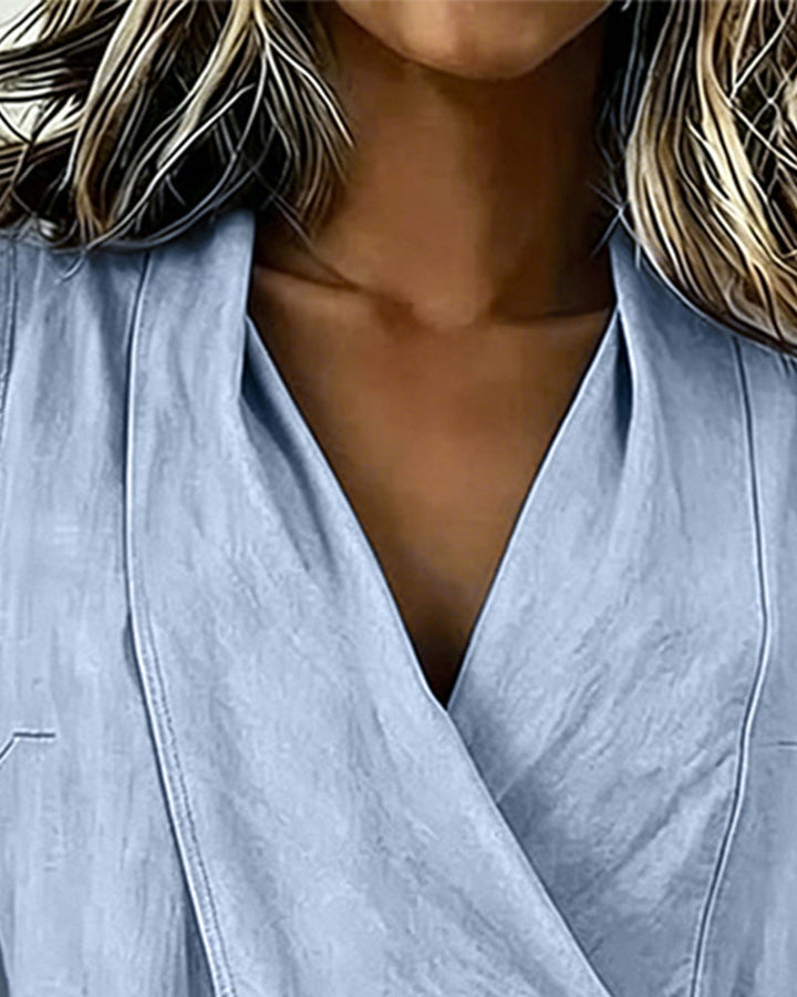 Marisa | Crossed Top with Wide Straps and Bow