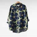 DARIA | Elegant Summer Linen Blouse