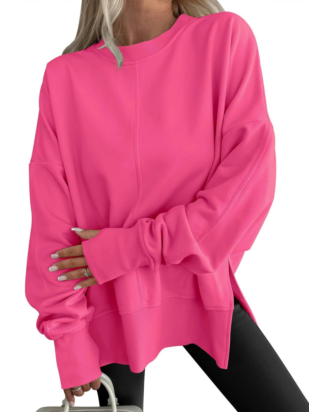 GWEN™ - Comfy Oversized Long-Sleeve Sweatshirt