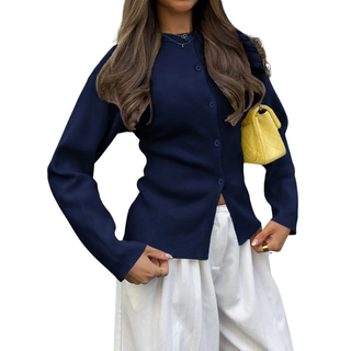 RAIKA™ - Contemporary Long-Sleeve Cardigan