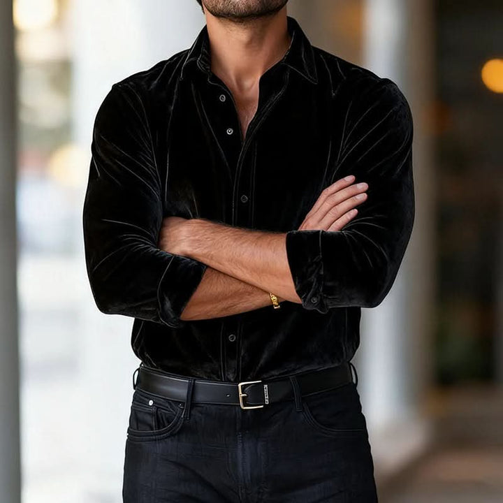Oscar | Velvet Shirt
