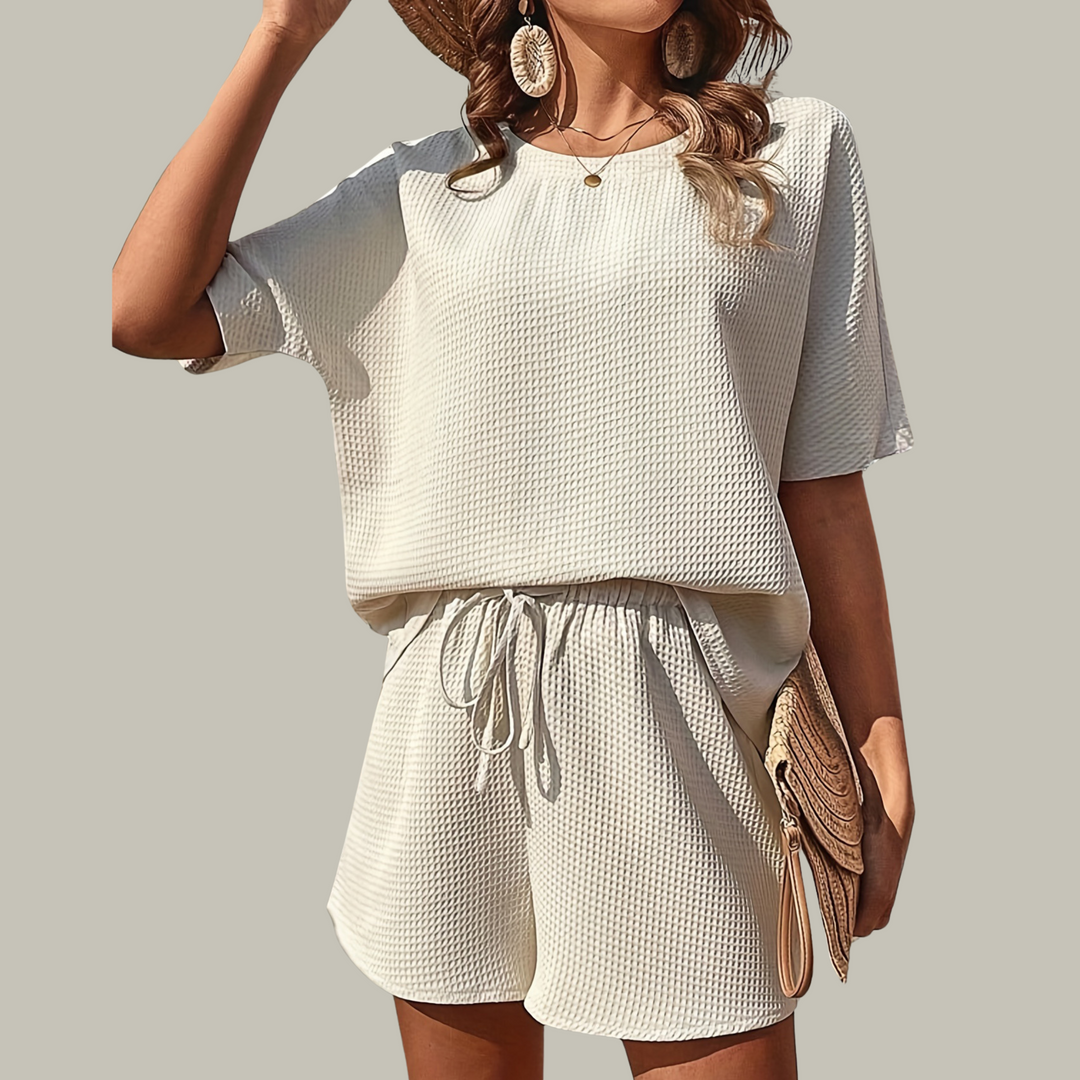 NIEVES™ - Casual Plus Size Summer Lounge Set