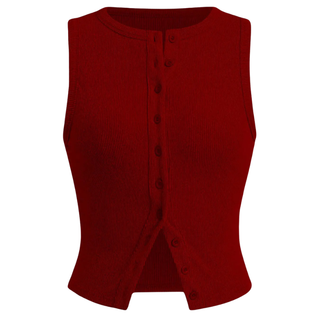 KYLIE™ - Classic Ribbed Casual Crop Top