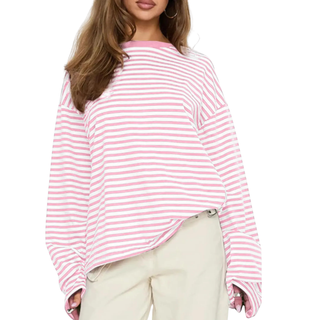 TRACY™ - Versatile Striped Long-Sleeve Shirt