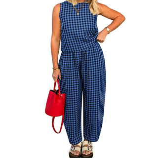 SHANIAH™ - Loose Fit Pocket Crop Top & Pants Set