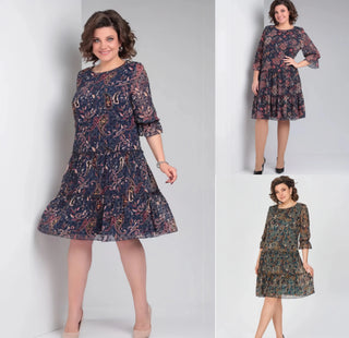 ESMEE | Printed Spring Dress