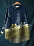 Briar | Women's Nature Frog Print Casual Shirt