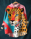 QUINN™ - Leopard Art Shirt