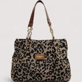Lévrier - Leopard Canvas Shopping Bag