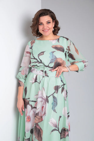 SCARLETT | Long-Sleeve Floral Dress