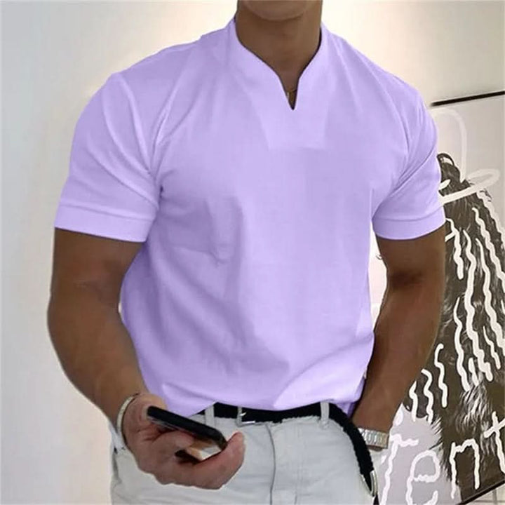 Ethan | V-Neck Business T-Shirt