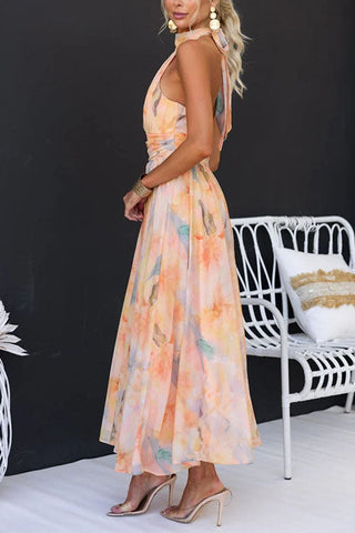Ava™ | Printed Maxi Dress