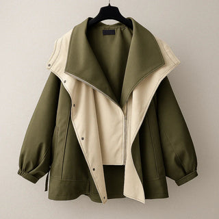 Sofia Drape Windbreaker