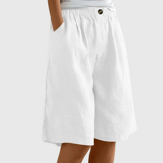 MILEY™ | Elegant Cotton-Linen Shorts