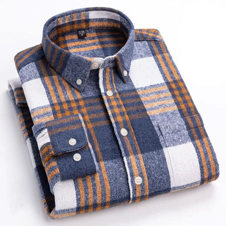 Grayson | Cotton Flannel Shirt