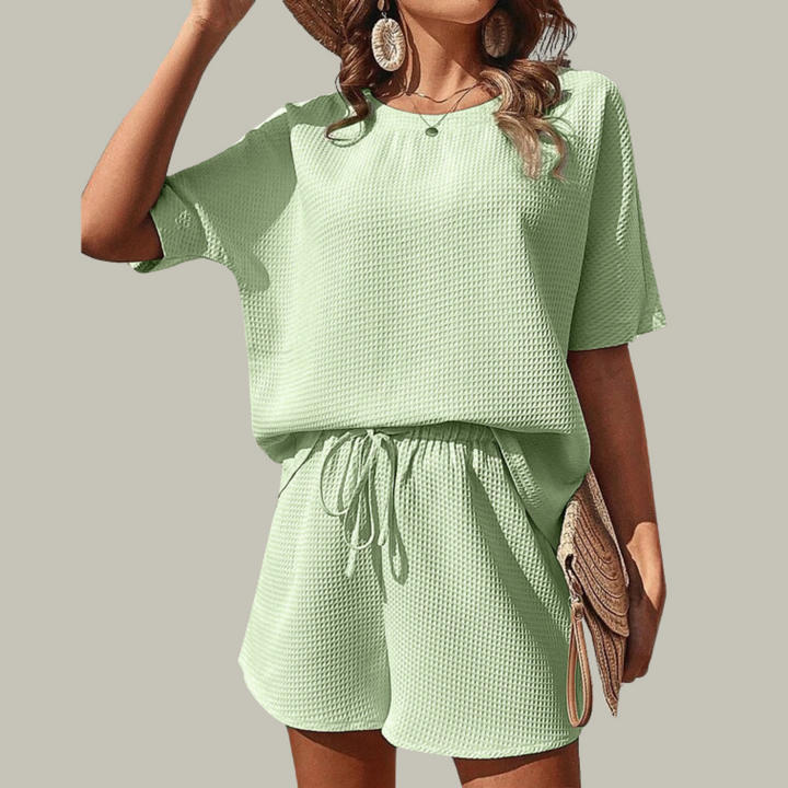 NIEVES™ - Casual Plus Size Summer Lounge Set