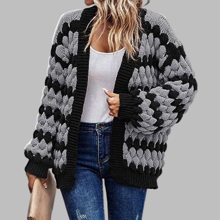 SALVACION™ - Casual Long-Sleeve Drop Shoulder Cardigan