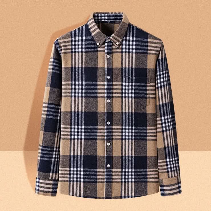 Grayson | Cotton Flannel Shirt