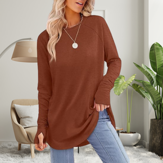STELLAN™ - Casual Long-Sleeve Thumb Hole Top