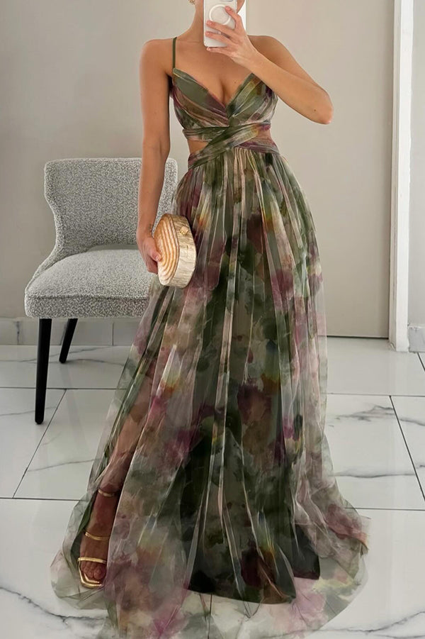 MADELINE™ | Floral Maxi Dress for Effortless Elegance