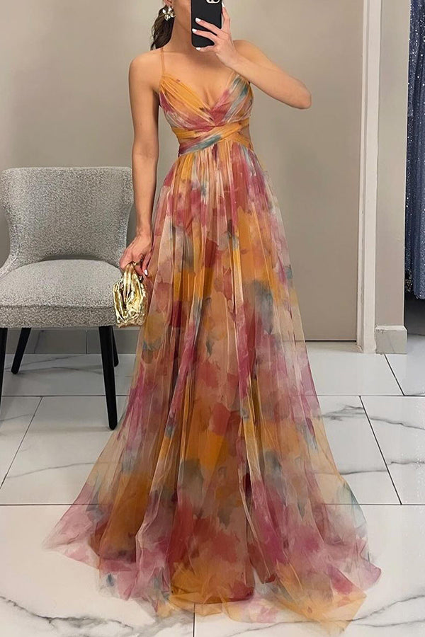 MADELINE™ | Floral Maxi Dress for Effortless Elegance