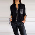 DANICA™ - Sequin Detailed Blouse