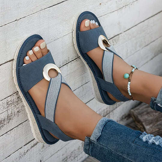 Niamh | Elegant Adjustable Support Sandals