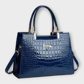 Maison Verdelle - Shiny Crocodile Pattern Handbag