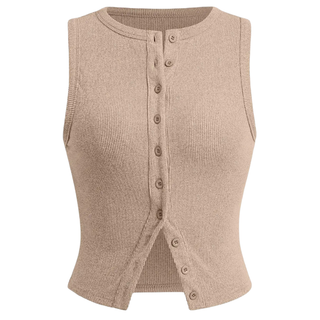 KYLIE™ - Classic Ribbed Casual Crop Top