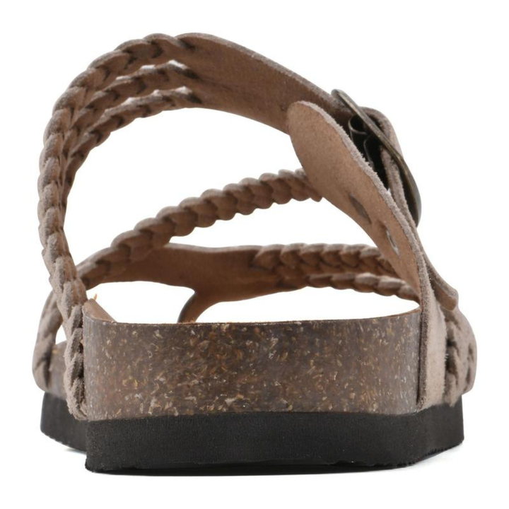 Adriana | Braided Cork Sandals