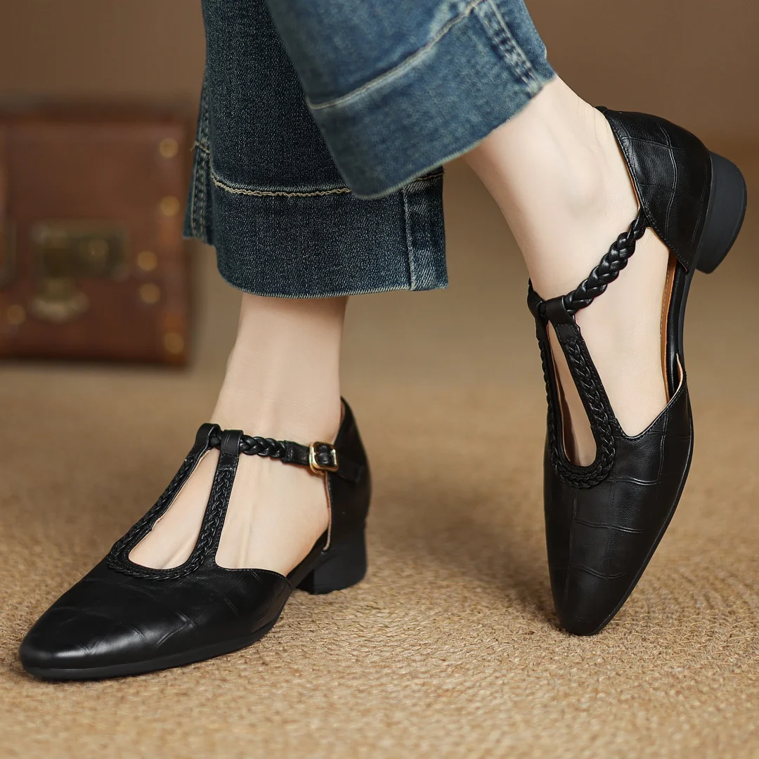 LOLA™ | Leather Mary Janes