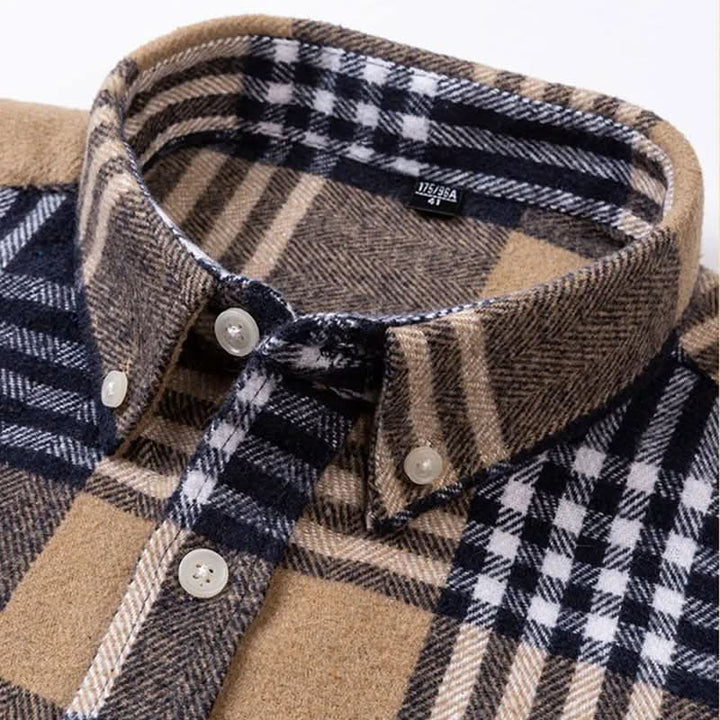 Grayson | Cotton Flannel Shirt