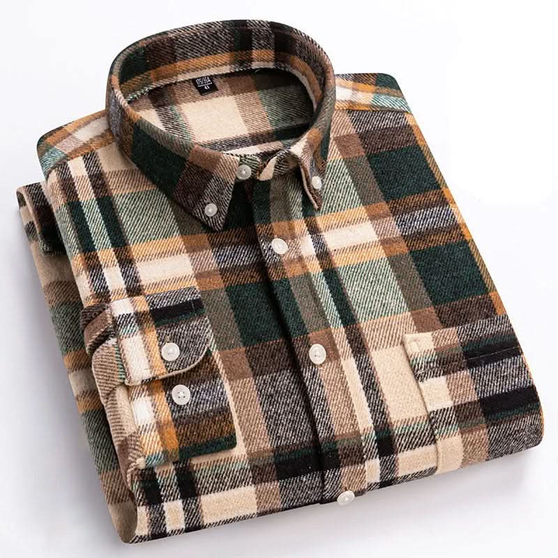 Grayson | Cotton Flannel Shirt
