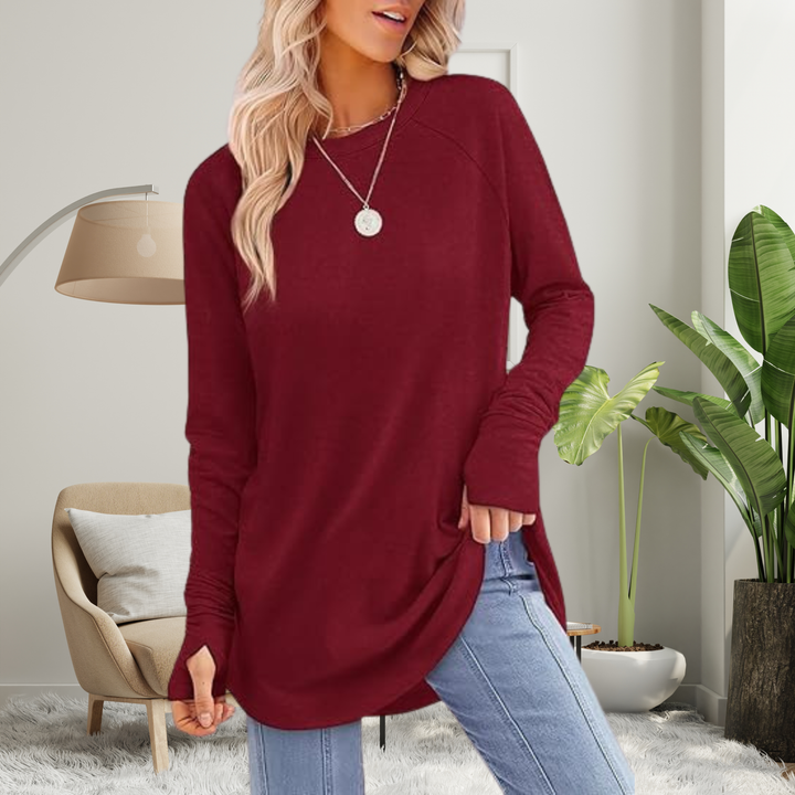 STELLAN™ - Casual Long-Sleeve Thumb Hole Top