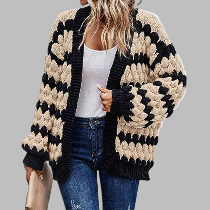 SALVACION™ - Casual Long-Sleeve Drop Shoulder Cardigan