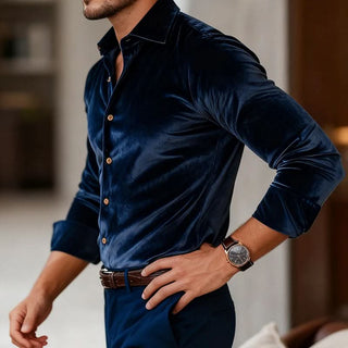 Oscar | Velvet Shirt