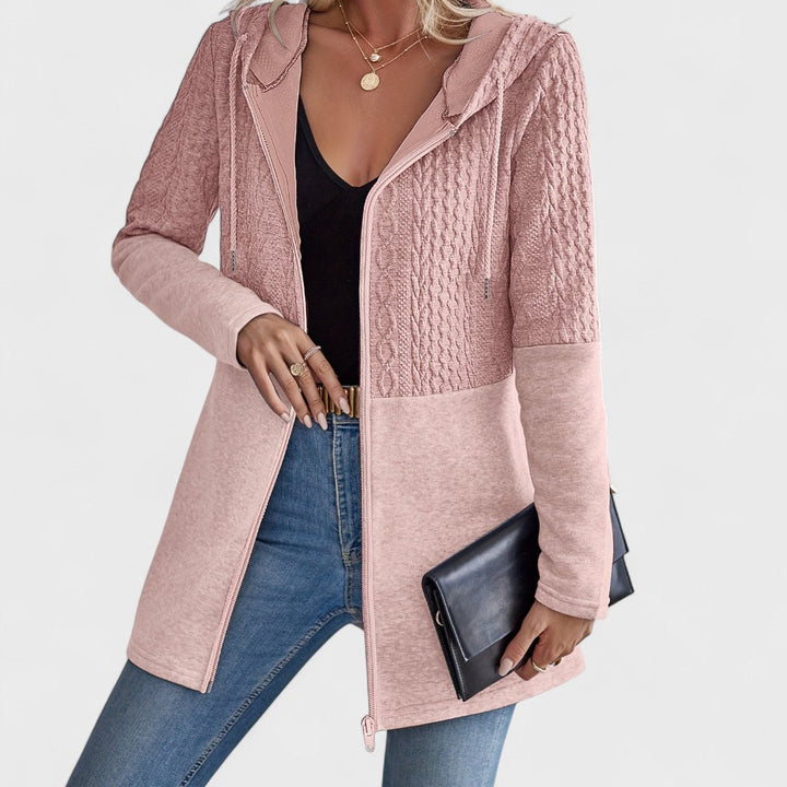 Valentino - Elegant Hooded Grey Cardigan for Women