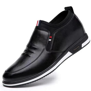 Liam | Leather Slip-On Sneakers