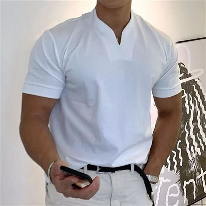 Ethan | V-Neck Business T-Shirt