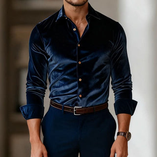 Oscar | Velvet Shirt