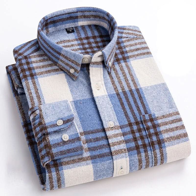Grayson | Cotton Flannel Shirt