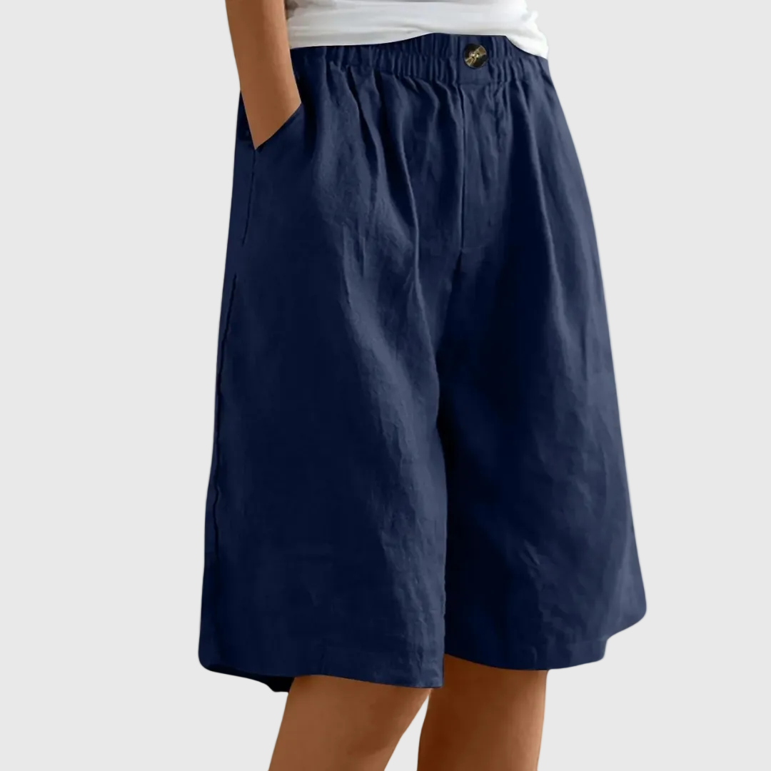 MILEY™ | Elegant Cotton-Linen Shorts