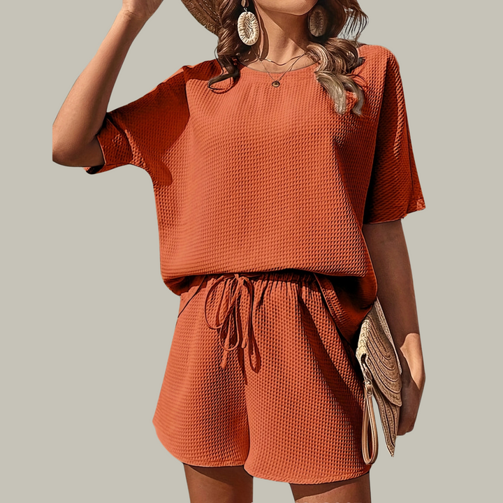 NIEVES™ - Casual Plus Size Summer Lounge Set